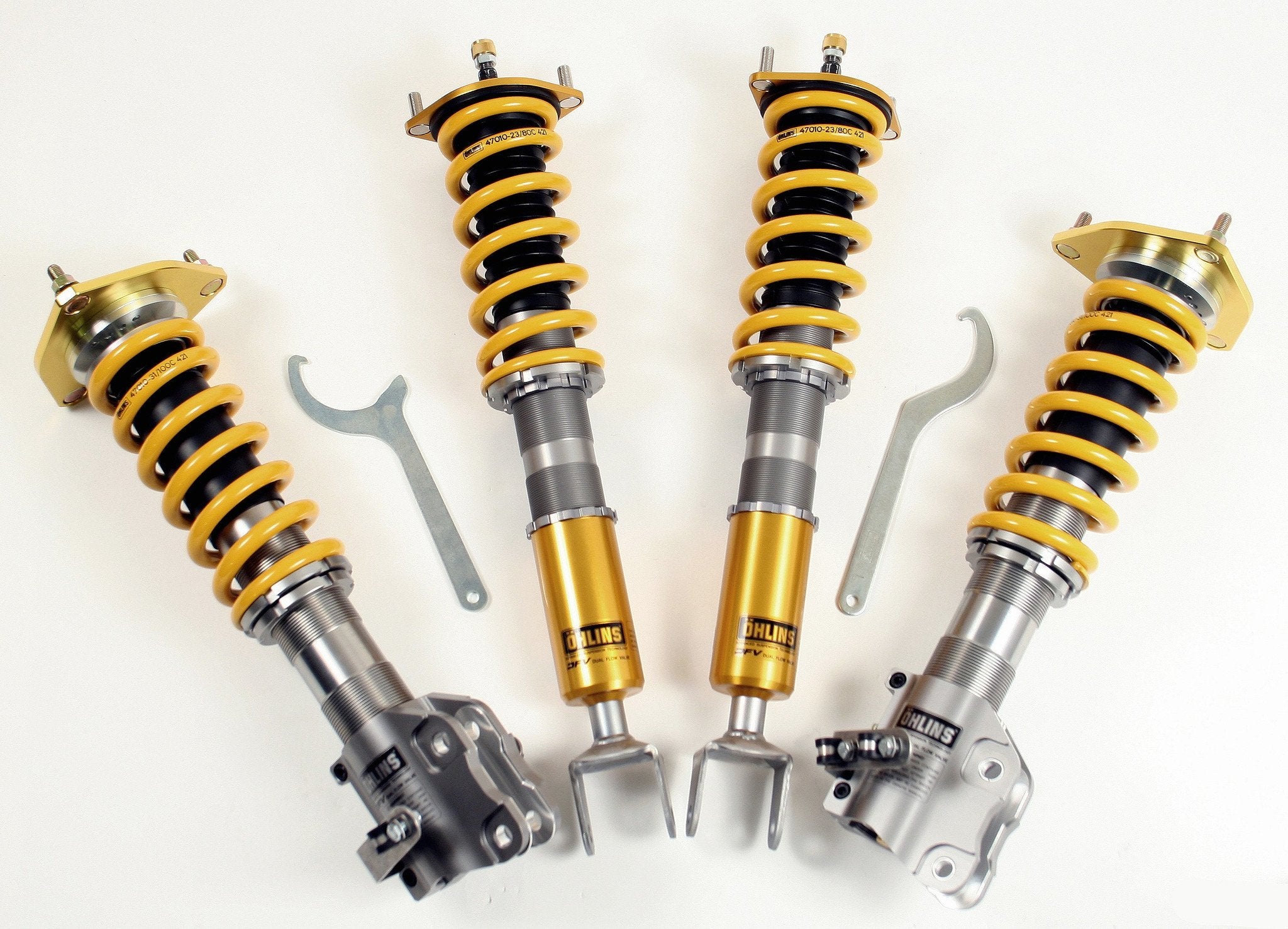 Ohlins, Ohlins Road & Track Coilover Kit | 2008-2015 Mitsubishi Evo X (MIS Mi10S1)