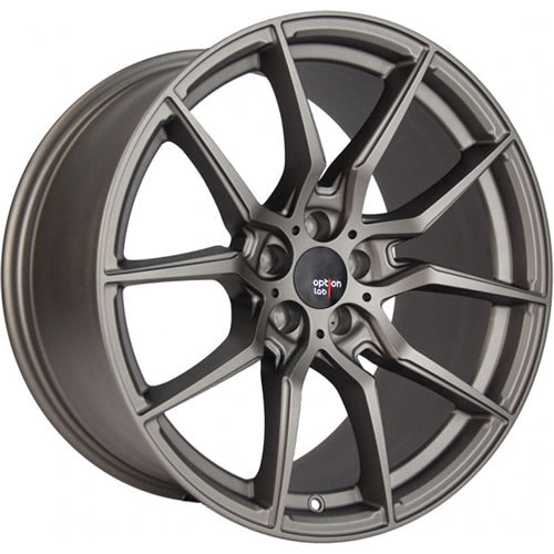 Option Lab Wheels, Option Lab R716 Series 18x8.5in. 5x100 48 mm. Offset Wheel (L16-88580-48-BLK)