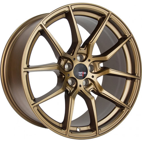 Option Lab Wheels, Option Lab R716 Series 18x8.5in. 5x112 45 mm. Offset Wheel (L16-88545-45-BLK)