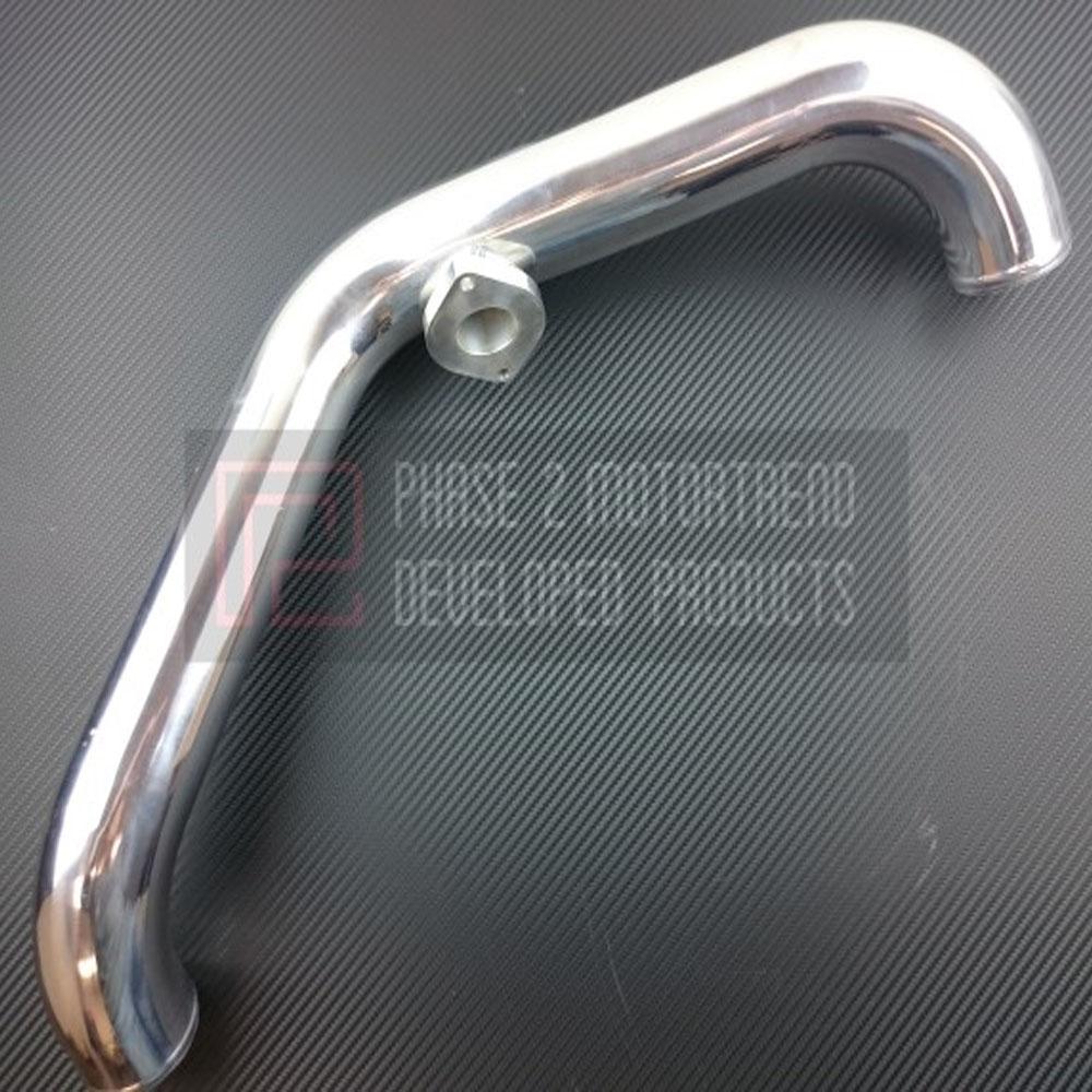 Phase 2 Motortrend, P2M 2.25" Aluminum Hotpipe | Nissan S13 SR20DET (P2-HTP13225G-CCR)