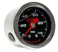 Power Rev Racing, P2R Gauges / Liquid Fuel Pressure Gauge - 1 1/2