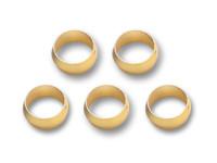 Vibrant Performance, Pack of 5, Brass Olive Inserts 1/2" by Vibrant Performance