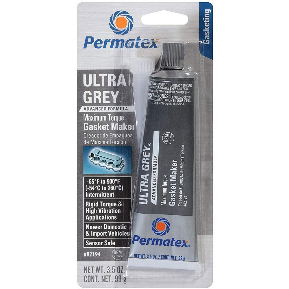 Permatex, Permatex Ultra Grey RTV Silicone - 3.5oz (82194)