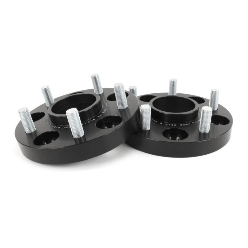 Perrin Performance, Perrin 20mm Wheel Spacers | 2017-2021 Honda Civic Si (PHP-WHL-020BK)