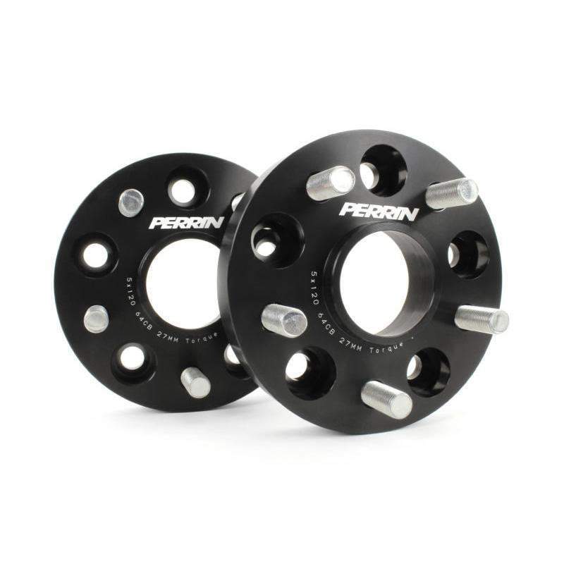 Perrin Performance, Perrin 27mm Wheel Spacers | 2017-2021 Honda Civic Type-R (PHP-WHL-027BK)