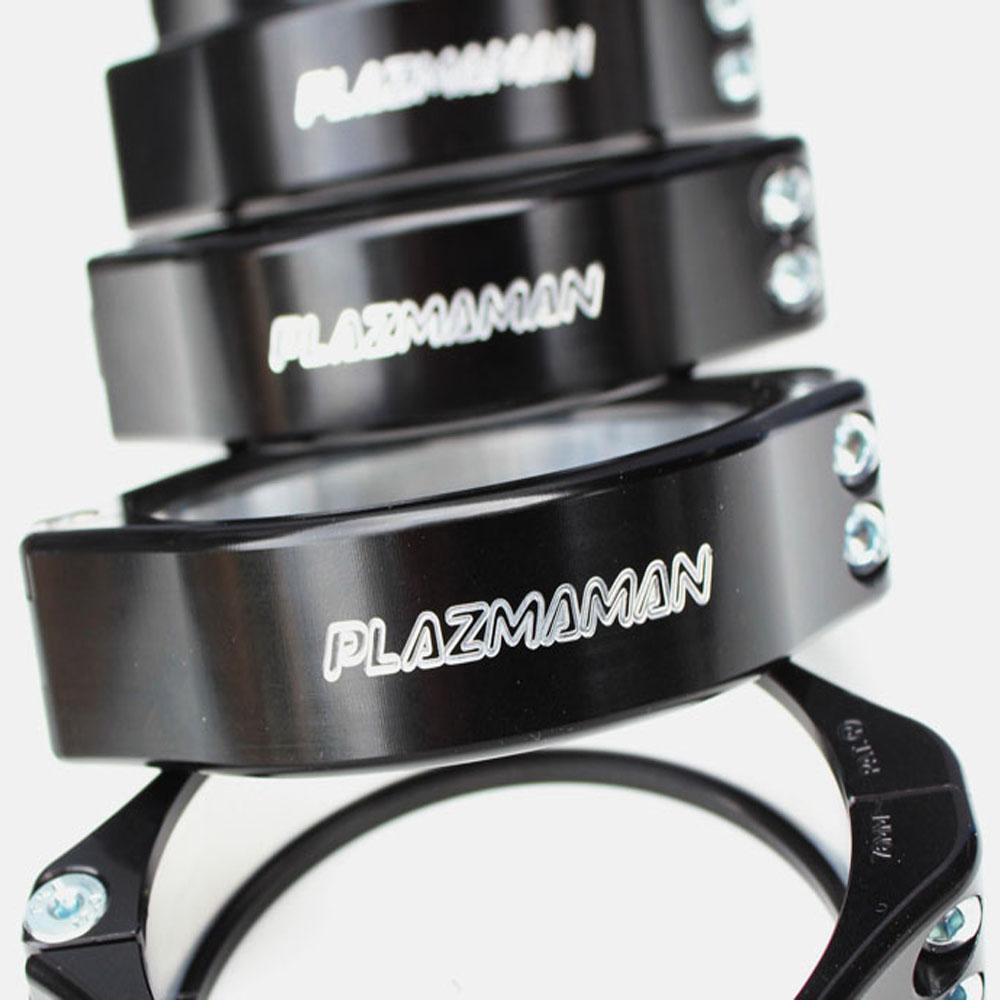 Plazmaman, Plazmaman 2 Inch - 51mm - Plazmaclamp - Complete Set - BLACK (PCLAMP-2)