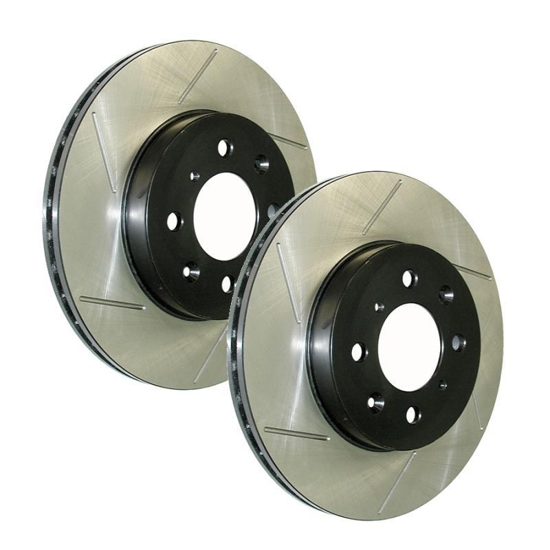 Powerslot, Power Slot Cryo-Treated Slotted Rotors | 2003-2005 Dodge Neon SRT-4