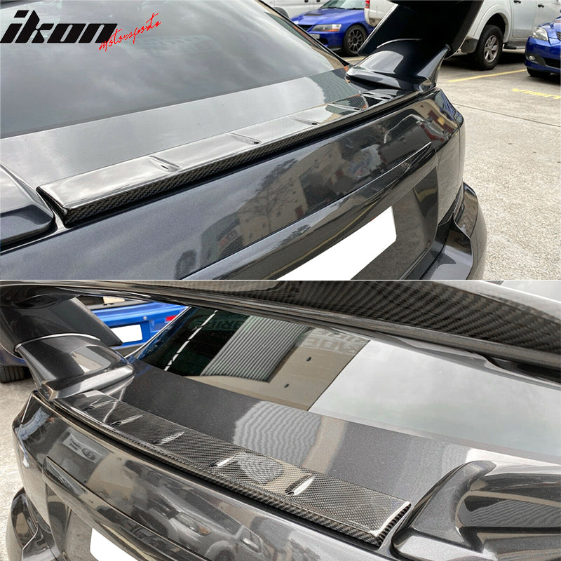 Ikon Motorsports, 08-14 Subaru Impreza 3rd WRX STI Style Rear Spoiler Wing Carbon Fiber