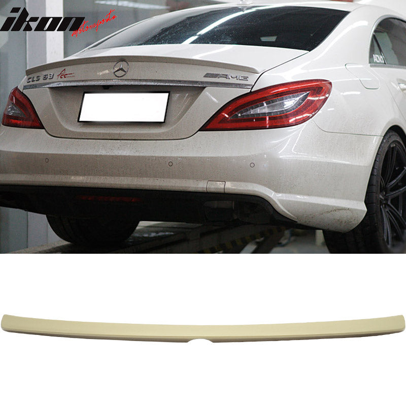 Ikon Motorsports, 11-18 Mercedes-Benz W218 CLS-Class Sedan 4Dr A Style Rear Spoiler Wing