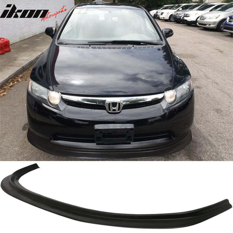 Ikon Motorsports, 2006-2008 Honda Civic FA5 4Dr Sedan Ikon Aero DP Front Lip Splitter