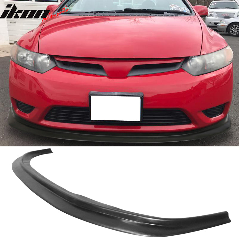 Ikon Motorsports, 2006-2008 Honda Civic FG2 2Dr Coupe Ikon Aero DP Front Lip Splitter