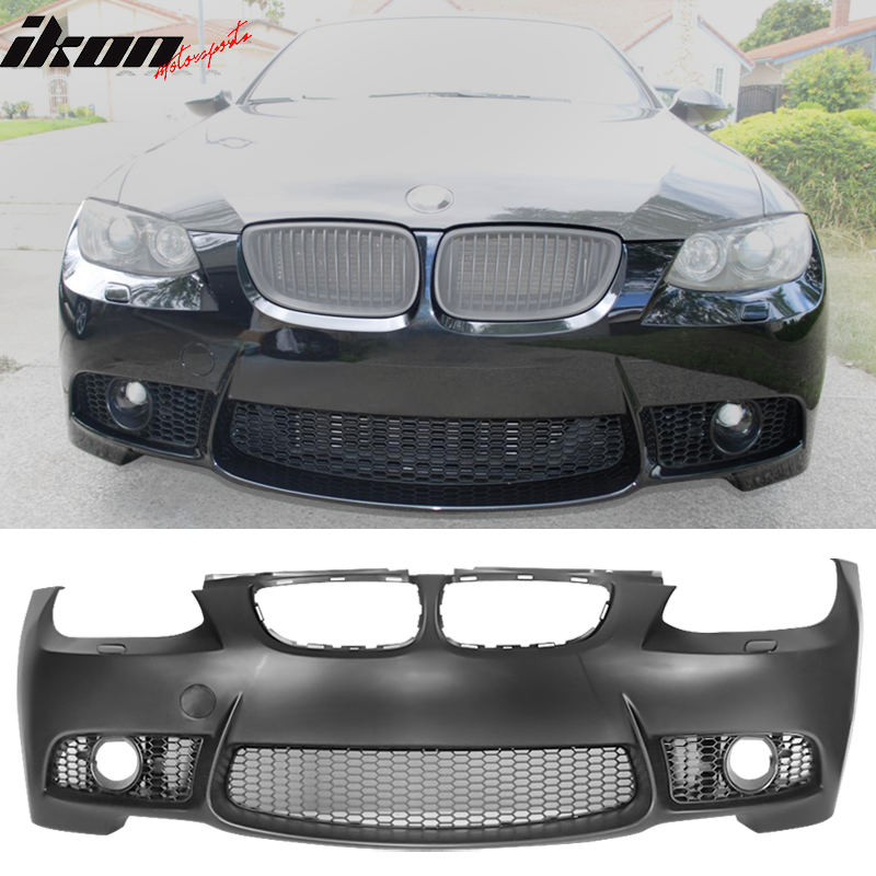 Ikon Motorsports, 2007-2010 BMW E92 E93 3 Series M3 Style Unpainted Front Bumper PP